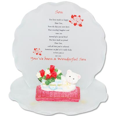 "Message Stand for Son -242-code004 - Click here to View more details about this Product